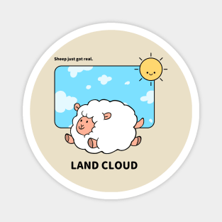 Land Cloud Magnet